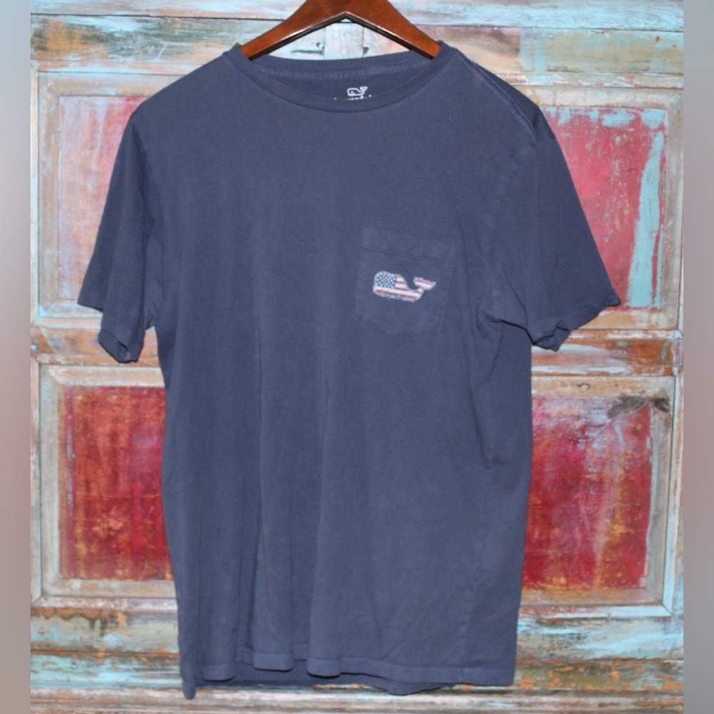 VINEYARD VINES american flag tee